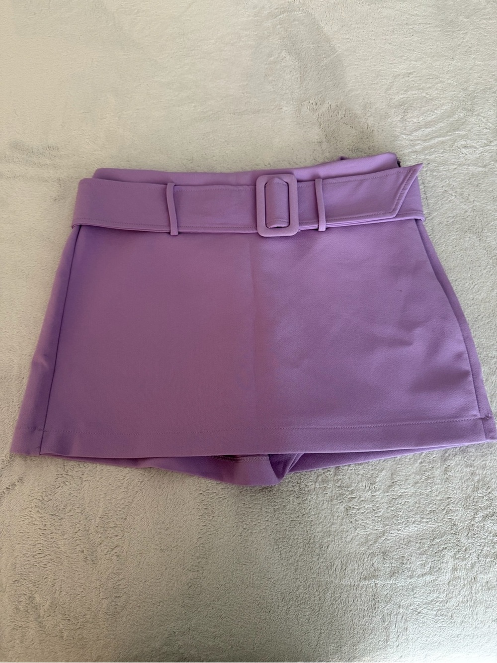 Zara Lilac Belted Skort